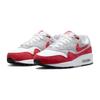 Nike Air Max 1 Challenge Red Comfortable Low-Top Kids Casual Shoes Kids Sneaker Gray White 555766-146(2023)