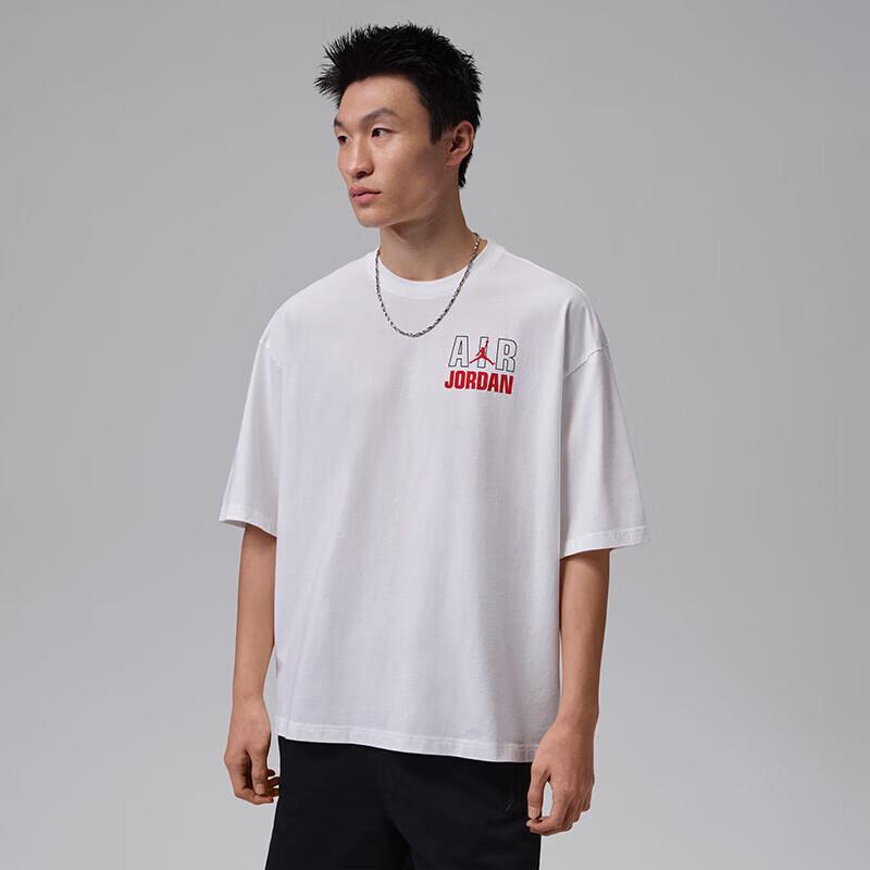 Jordan Men s Versatile Fashion Sport Short Sleeve Knit T-Shirt IF3117 S