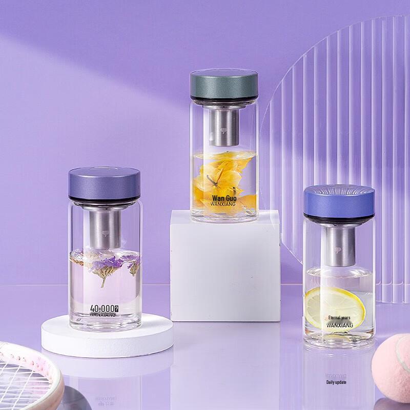 WANXIANG Single-Layer Heat-Resistant Glass Cup