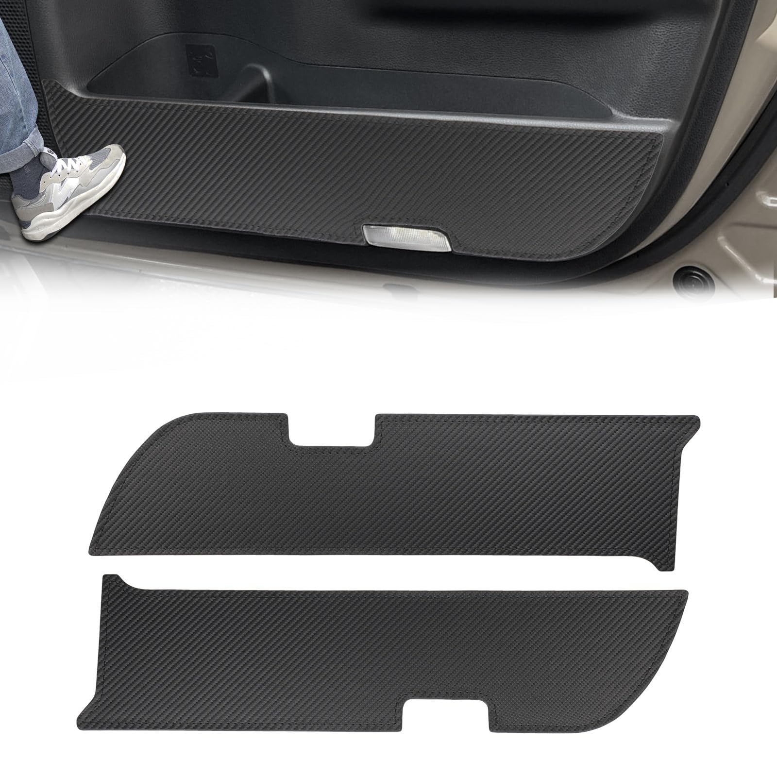 

GIMUYA Toyota New Rank Land Cruiser 250 Защита от ударов ногами по двери Защита дверной накладки TRJ250W/GDJ Land Cruiser 250 Front 2PCS