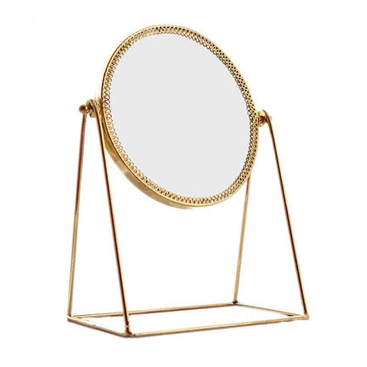 

Макияж Золотой Настольный 360 Градусов Макияж [Queen-b] Зеркало, Рама, Круглый, Подставка, Стильный, Милый, Великолепный, Вращение, Макияж, золотой