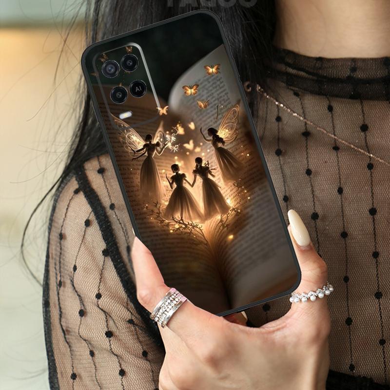 Book Lover Case For Oppo A5 Pro A15 A17 A57 A77 A18 A38 A58 A78 A98 A94 A74 A54 A40 A60 A80 A96 A76 A16