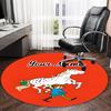 Customizable Pippi Longstocking1 Round Non-Slip Carpet - Ideal for Garden, Picnic, Office, Perfect for Decoration, Suitable For All Seasons