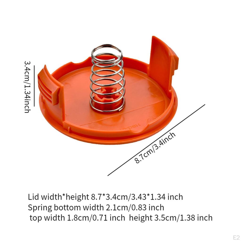 Lawnmower Spool Cap Afs Cover Fittings Multipurpose Timeproof Easy To Use Grass Trimmer Accessories
