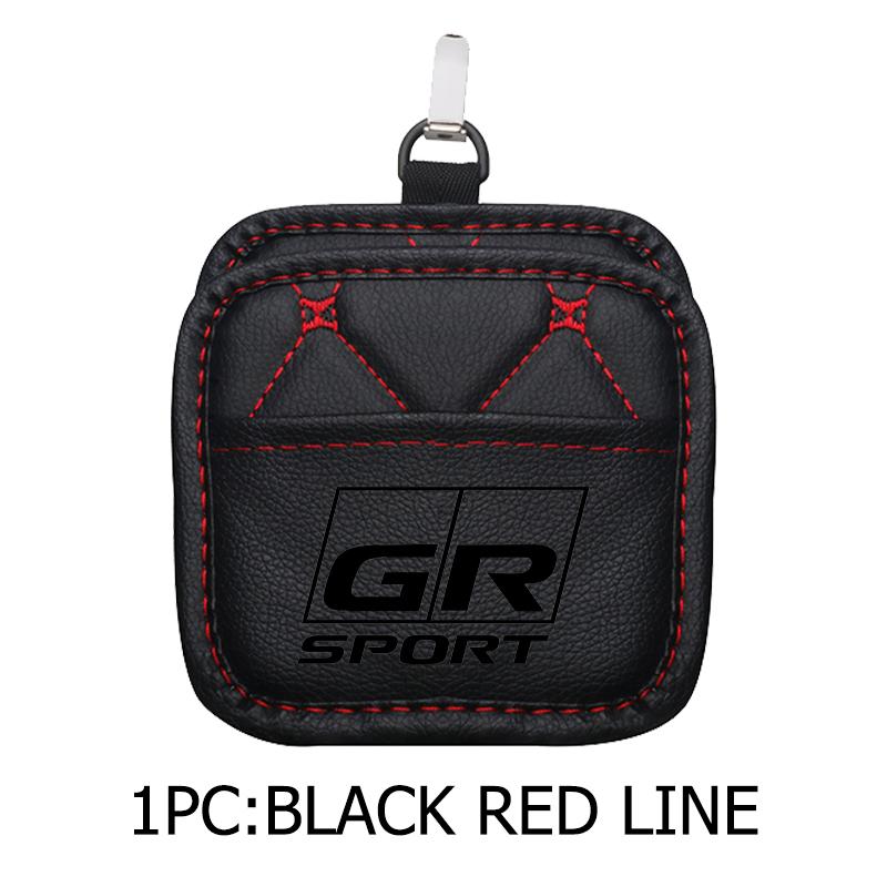 For Toyota Car Sundries Box Dashboard Organize Air Vent Storage Bag Hanging Box GRsport Hilux Aygo Yaris Corolla Rav4 CHR Auris