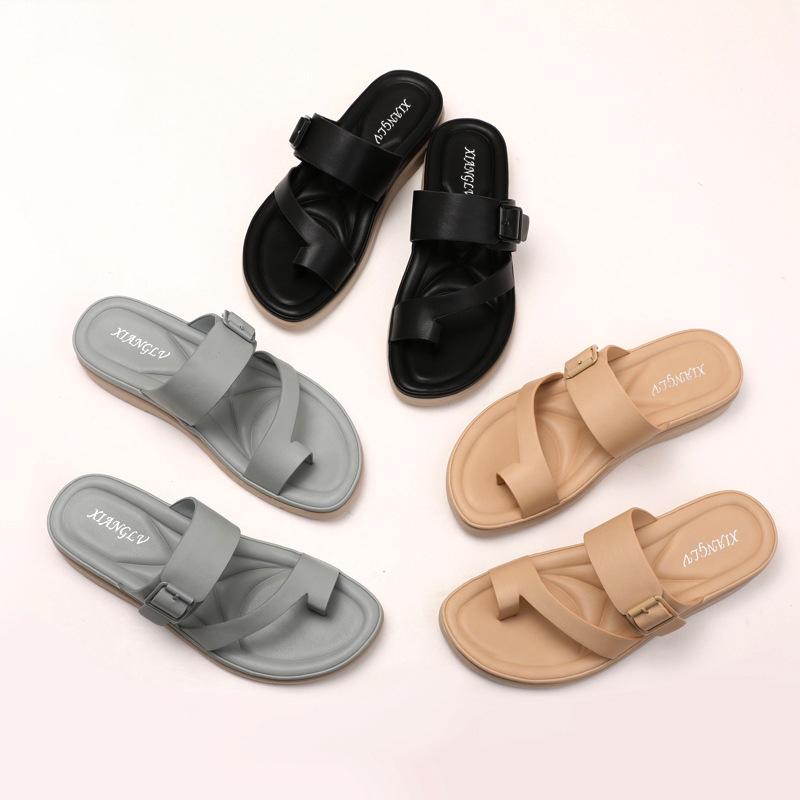 Summer Soft-soled Fashionable Simple and Comfortable Mom Shoes with Wedge Heels