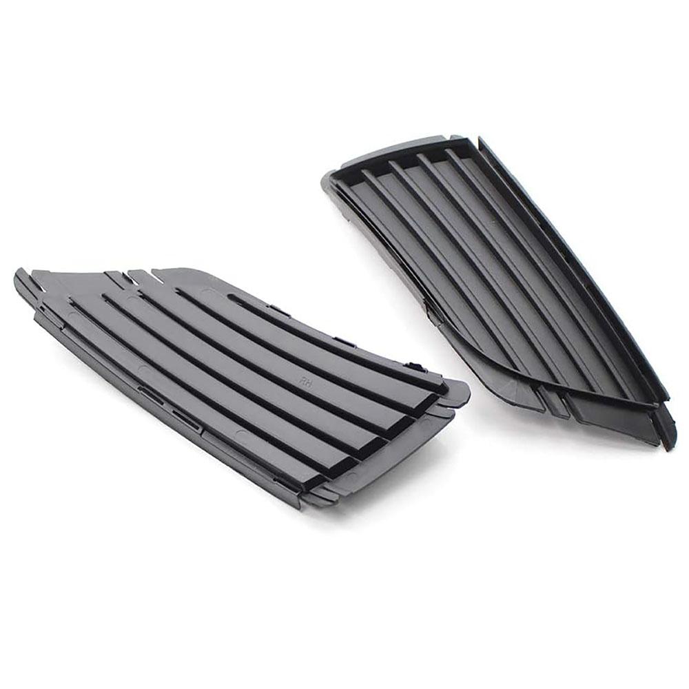 Left + Right Front Bumper Fog Light Cover Protector for Vauxhall Corsa C 2003-06