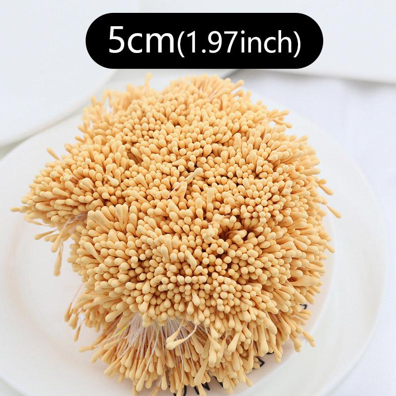 400 Stück 2mm Moulti Optionen Künstliche Blume Staubfäden Mini Perle Floral Stempel Für Blumenarrangements und DIY Herzen Heimdekoration