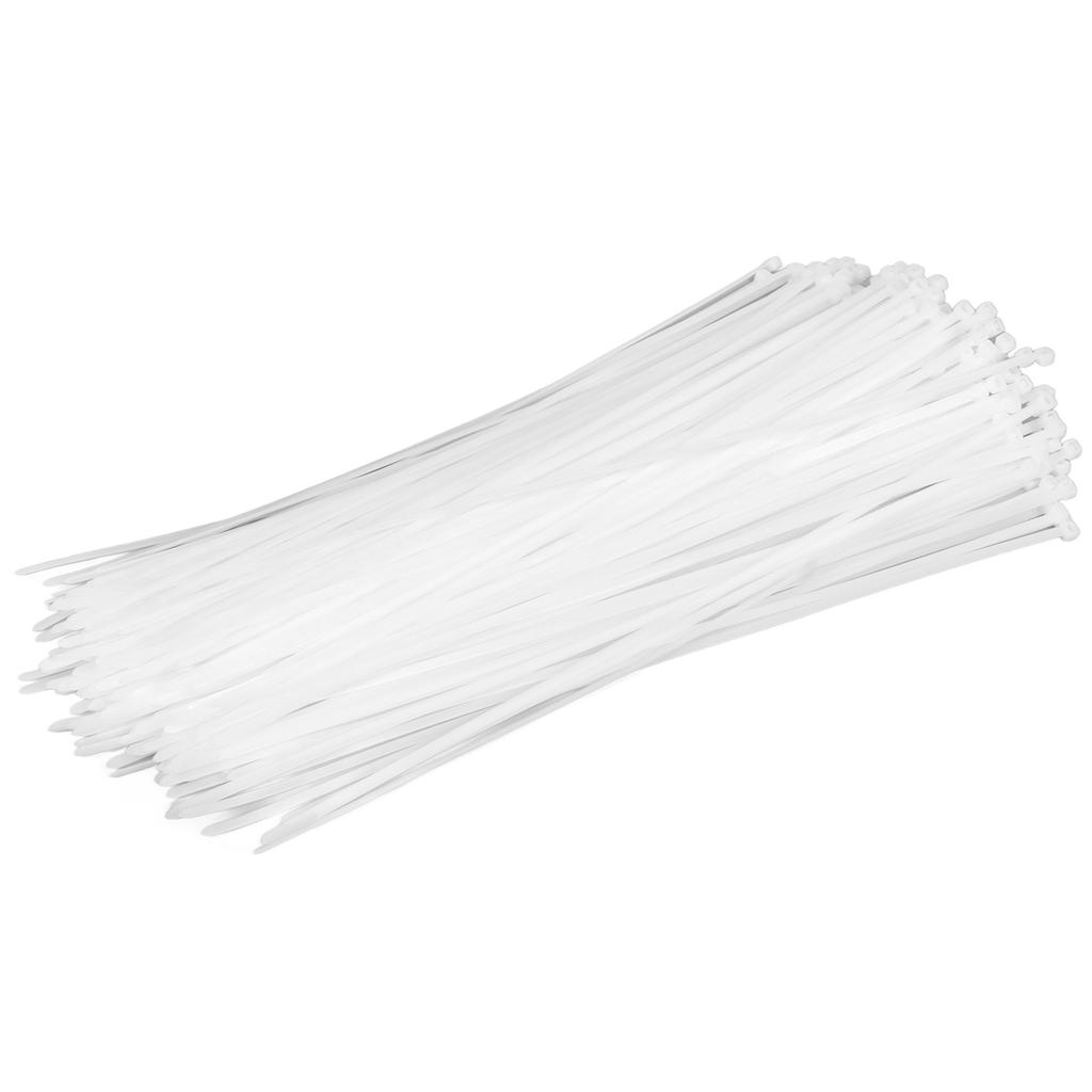 250 Stück Kabelbinder Nylon Witterungsbeständig Selbstsichernd Drahtbinder für Zuhause Büro 120 lbs