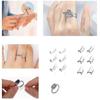 12Pcs Invisible for Loose Rings Ring Adjuster Fit Any Rings Ring Clips To Make Rings Smaller Ring