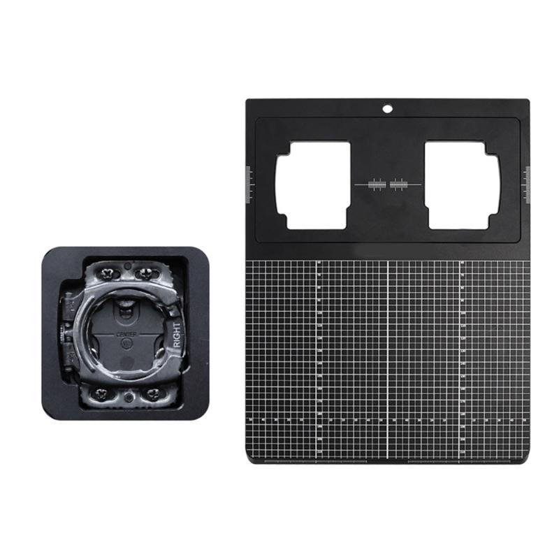 

Cycling Cleats Alignment Tool Heat Resistant Up to 105℃ Ergonomic Double Sided Adjuster for Mountain Bike