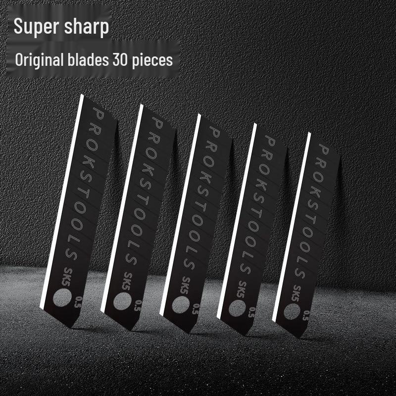 Heavy-Duty All-Steel Stainless Utility Knife - Industrial-Grade Wallpaper & Paper Cutter