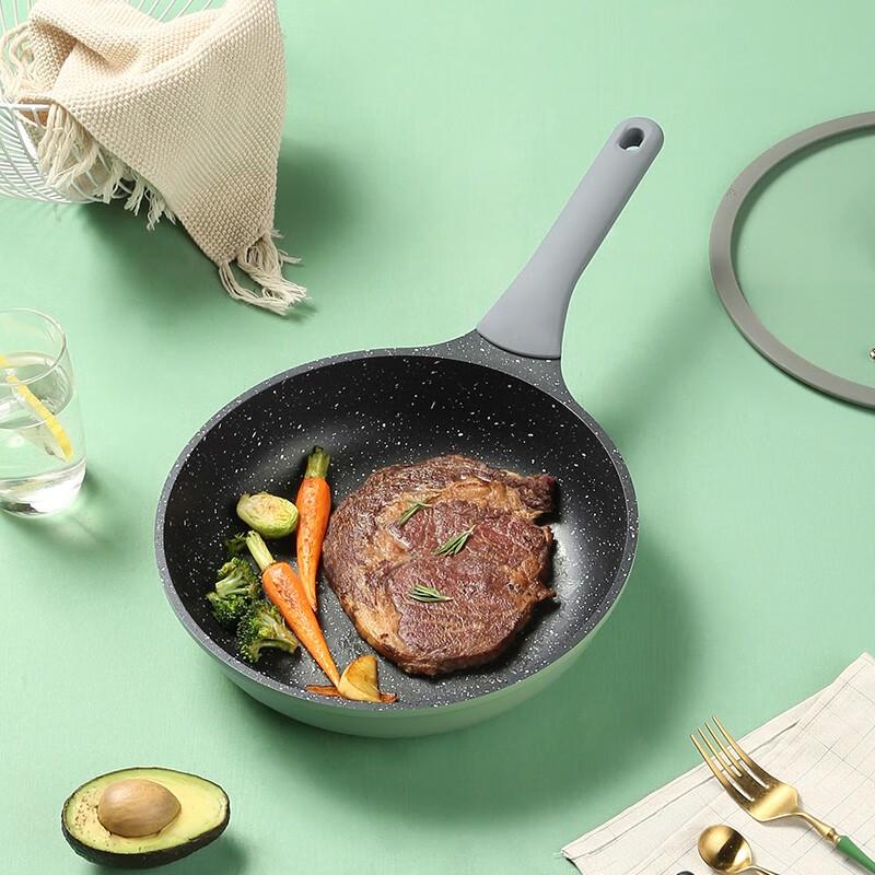 Cooker King Bamboo Green Stone 3-Piece Cookware Set