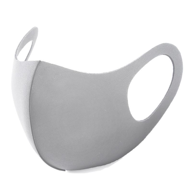 Unisex Celebrity Summer Fashion Masks: 3D Black Knit, Dust-Proof, Breathable, Cotton and Ice Silk, Sun-Blocking, Washable.