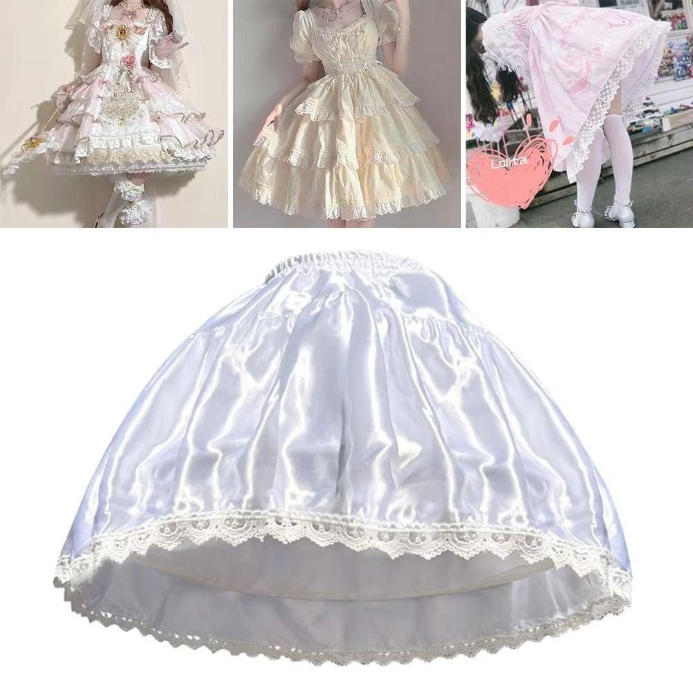 Violence Support Lolita Petticoat Adjustable Fish Bone Tutu Skirt Bridal Crinoline  Bridal Wear