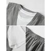 Lyocell Faux Two-Piece Casual Set