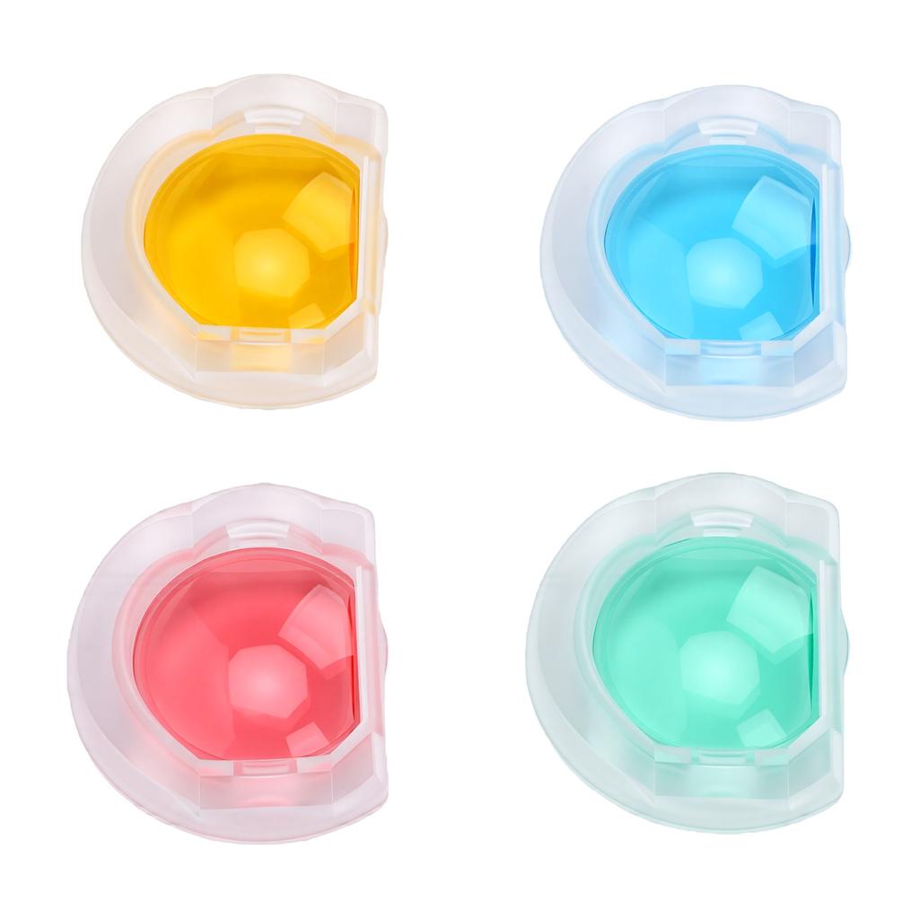 Objektivfilter Passend für Mini 13 Sofortbildkamera PVC Rose Blau Grün Gelb 4 Farbfilter Abnehmbar