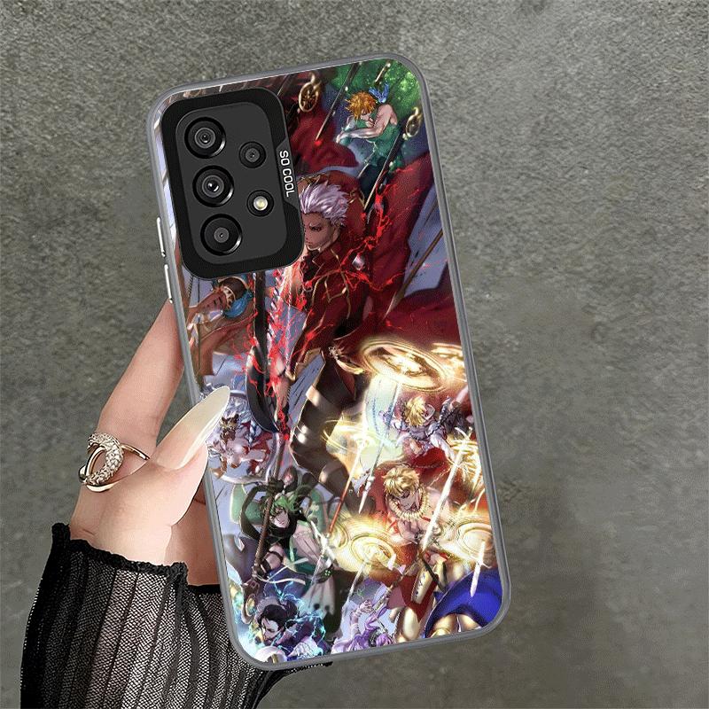 Fate Zero Stay Night Archer Soft Phone Case for Samsung A17 A16 A15 A14 A13 A57 A56 A55 A54 A53 A37 A36 A35 A34 A33 A26 A25 A24