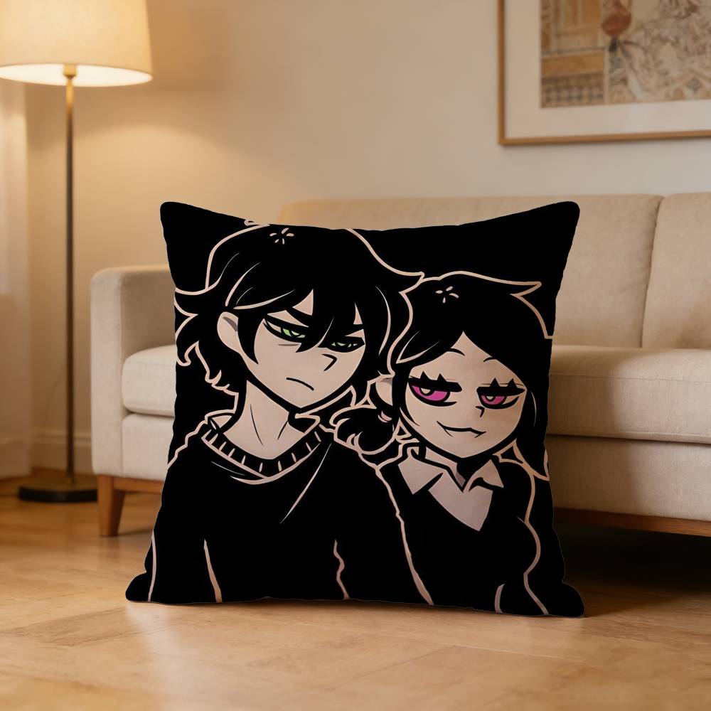 C-Coffin Of A-Andy And L-Leyley Pillow Case Pattern Printed Pillowcase For Living Room Sofa Cushion Cover