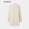 PORTS Women's Autumn/Winter Wool Blend Short Coat