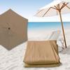 Hexagonal Canopy Replacement for Outdoor Umbrella 6 Ribs/8 Ribs Beach Lawn