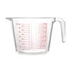 Heat-Resistant Glass Measuring Cup for Microwave Baking - Large Capacity with Scale