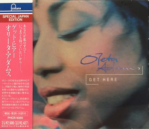

CD OLETA ADAMS - Get Here PHCR1080 Fontana 1991 Japan Jazz Used