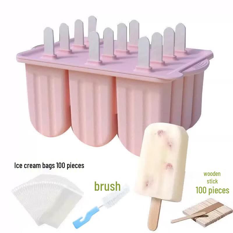 Food-Grade Silicone Ice Cream & Popsicle Mold
