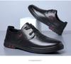FashionSoft Driving Shoes for Men with Soft Soles Fashion Casual New Designer Black Spring Autumn Leather Shoes Male Loafers