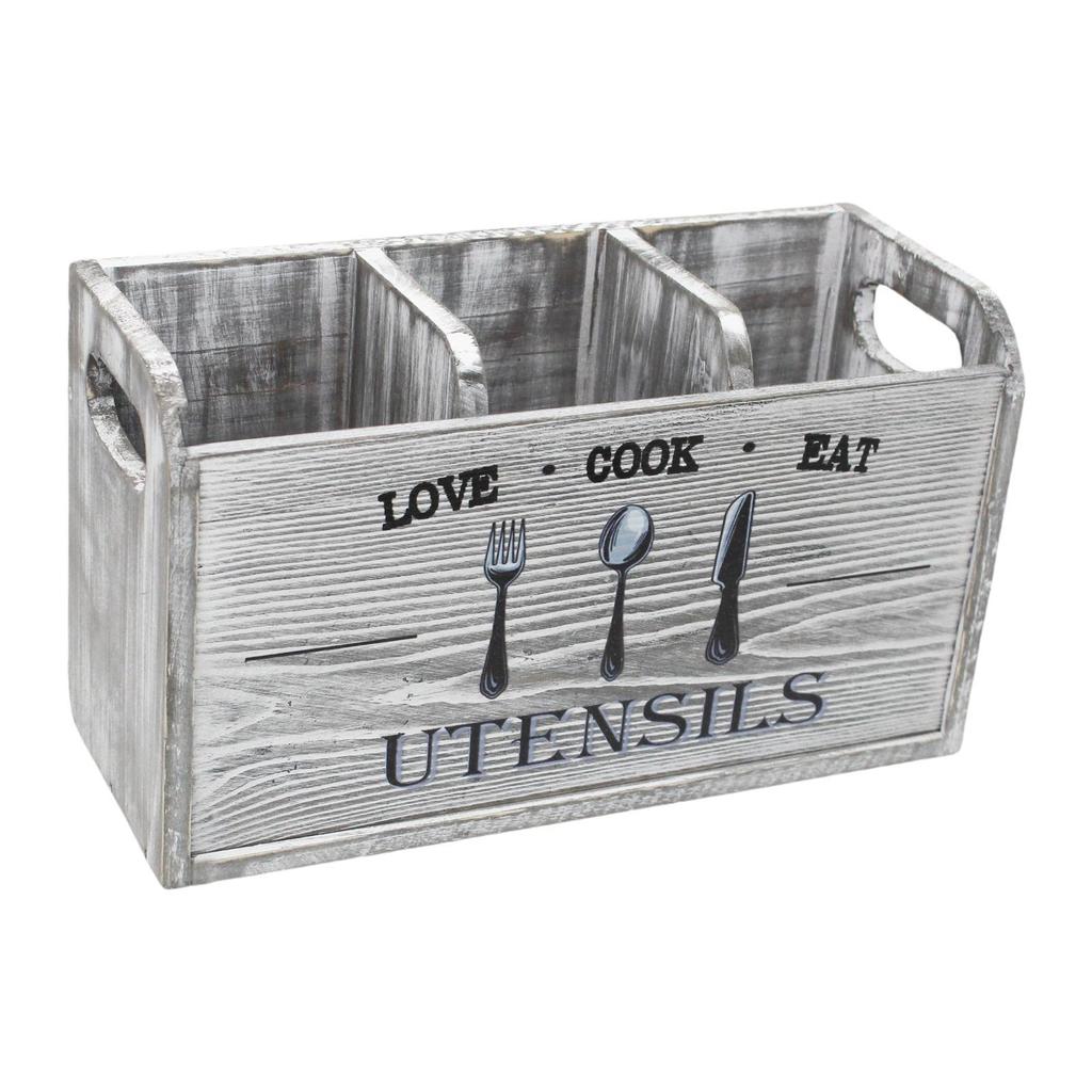 Kitchen Utensil Holder Utensils Crock for Forks Spoons Knives Multipurpose Utensil Organizer for Farmhouse Restaurants Pantry