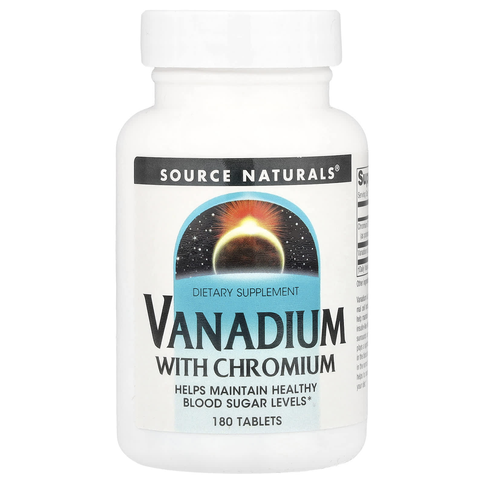 

Vanadium with Chromium, 180 Tablets
