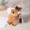 Lindo Chaveiro de Cavalo de Pelúcia Decoração Pendurada Cavalos Pingente de Girafa Animal de Desenho Animado Enfeites de Mochila Burro Boneca Pequena