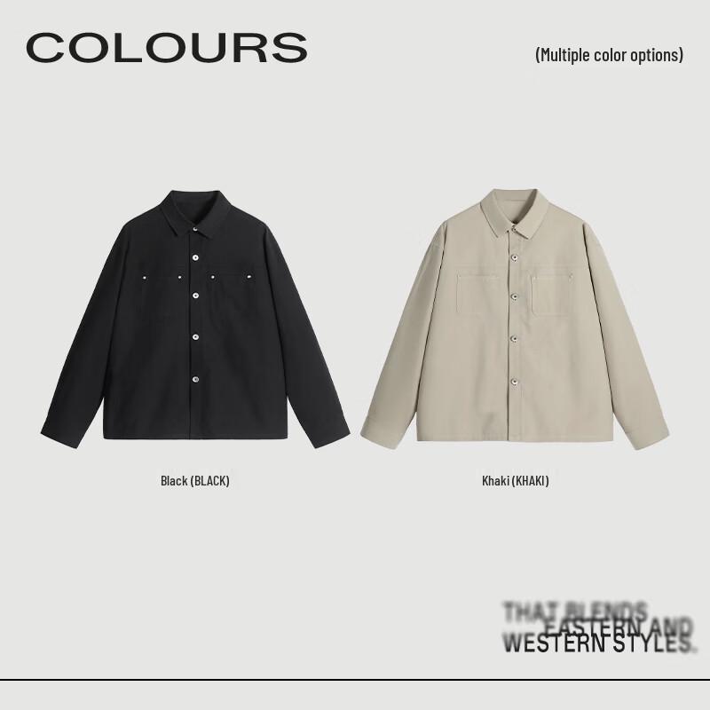 JEEP Men's American Style Cotton Overshirt