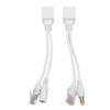 12V POE Splitter Adapter Stable Easy To Install Plug and Play Waterproof POE Splitter Adapter Male Female for IP Camera