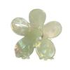 Elegant French-Style Acetate Flower Claw Clip for Women - 2024 High-End Shark Clip