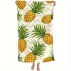 Pineapple Quick-Dry Soft Lightweight Beach Towel, Sand-Resistant for Poolside Travel Swimming Gift