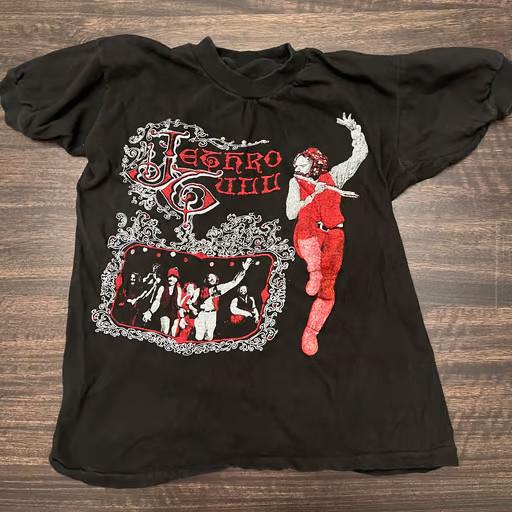 Vintage 70s Jethro Tull Shirt Concert Tour Band Rock IM0268 Unisex T-Shirt L