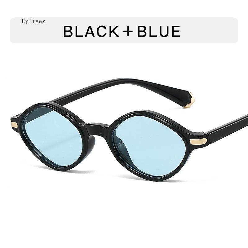 New Polygonal Small Frame Sunglasses Irregular Men's Women's Trendy Fashion Sunscreen Travel Sunglasses Lentes De Sol Hombre