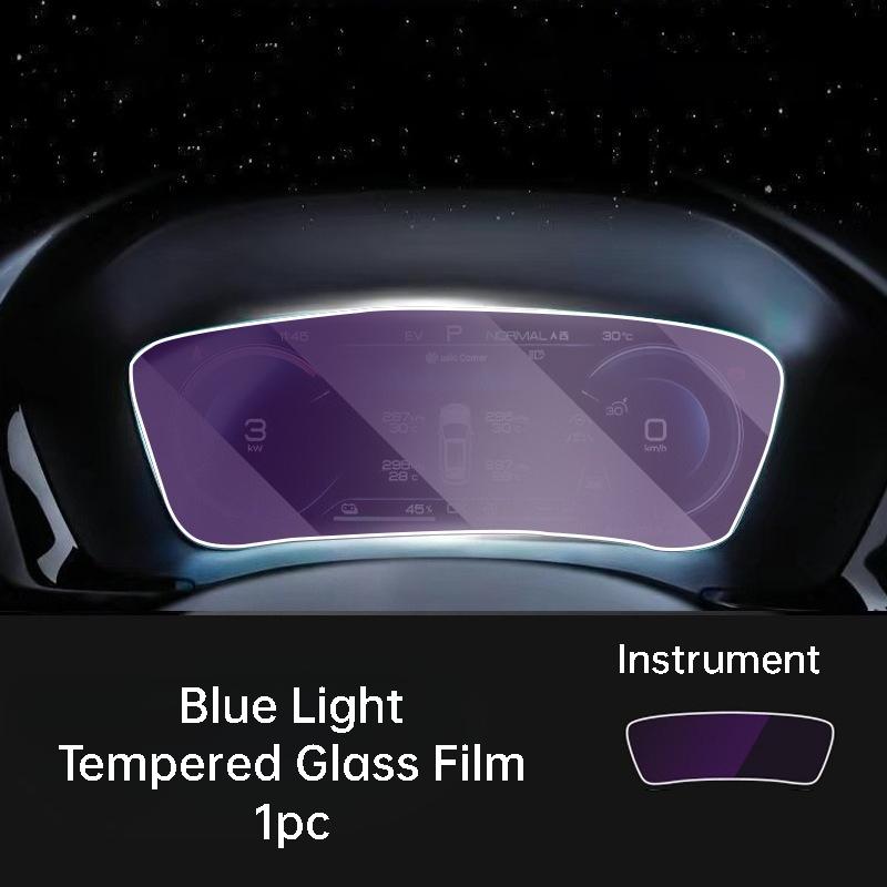 For BYD Song Plus Sealion 6 Seal U EV DMi 23-25 Navigation Tempered Glass Film Instrument ScreenU  Protector Sticker Accessories