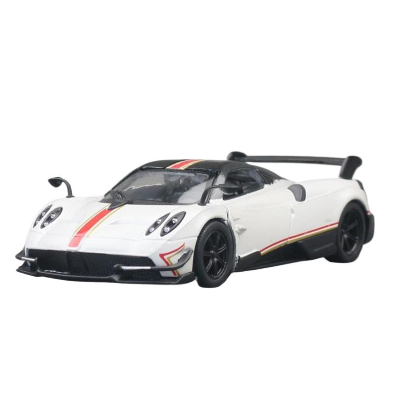 1/38 Pagani Huayra BC Alloy Sports Model Diecasts Metal Track Racing Vehicles Car Model High Simulation Collection Kids Toy Gift