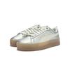 Puma Tênis Metálicos Plataforma Smash Feminino