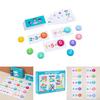 Wooden Educational Math Toy For Kids With Number Matching And Basic Addition Learning
