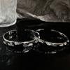 Fashion Heavy Industry Niche Bracelet Cold Wind High Sense Design Sense Men And Women Minimalist Couple Bracelet