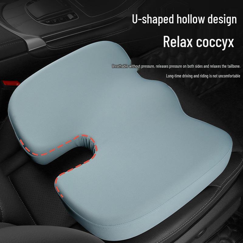 Universal Memory Foam Seat Cushion for Women - Height Boost & Buttock Support