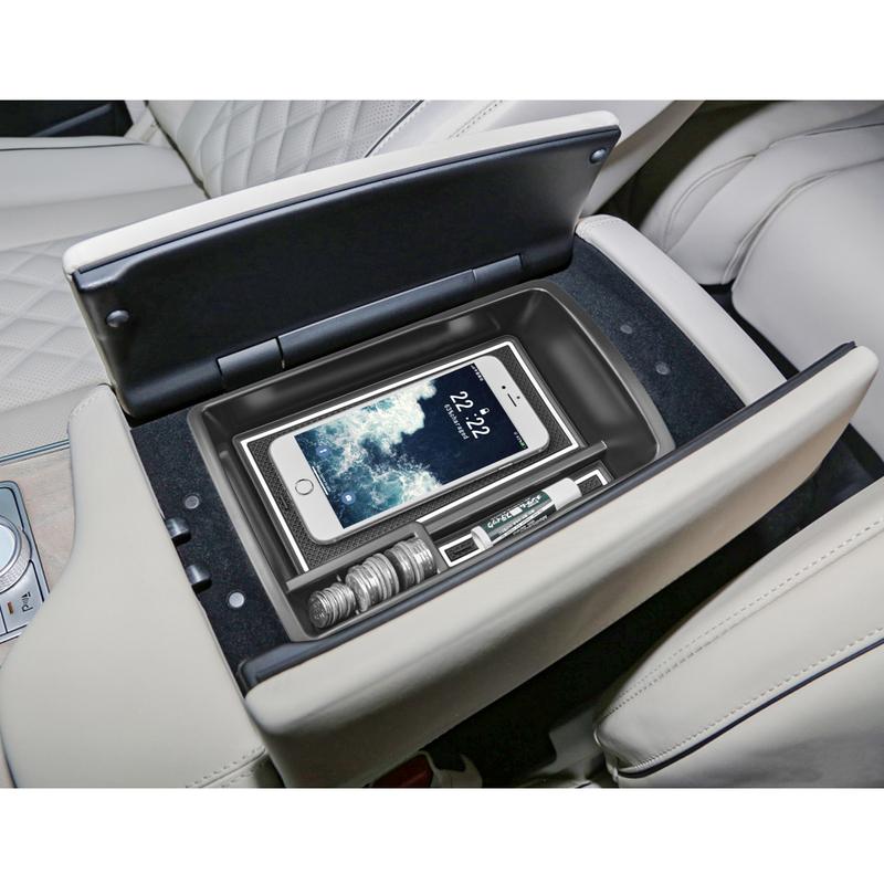 Car Central Armrest Storage Box For Hyundai Genesis GV80    Center Console Organizer Containers Car Accessories