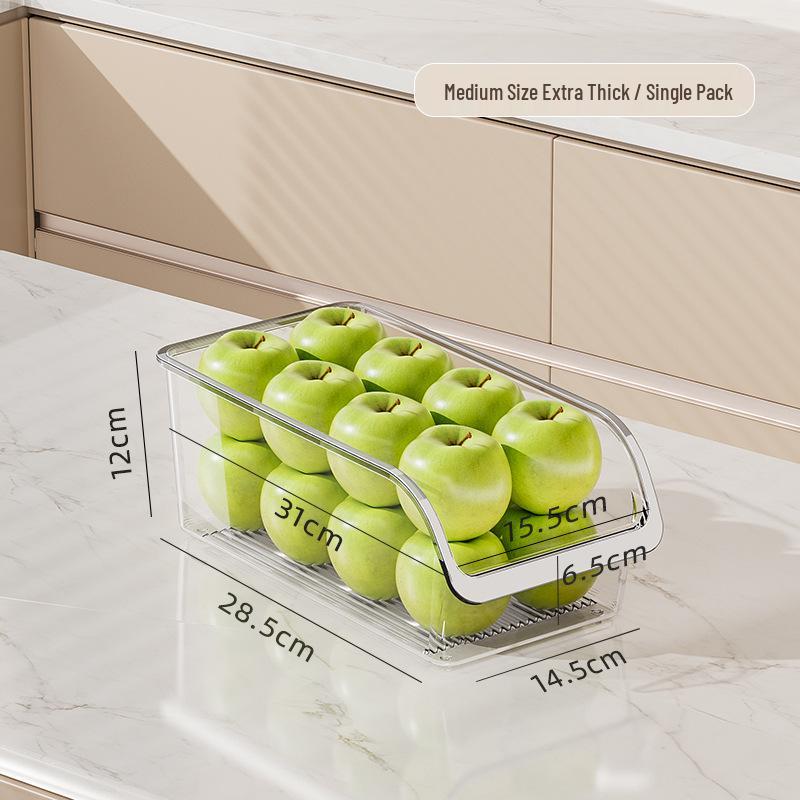 Transparent Egg Rack & Fresh-Keeping Refrigerator Drawer Box
