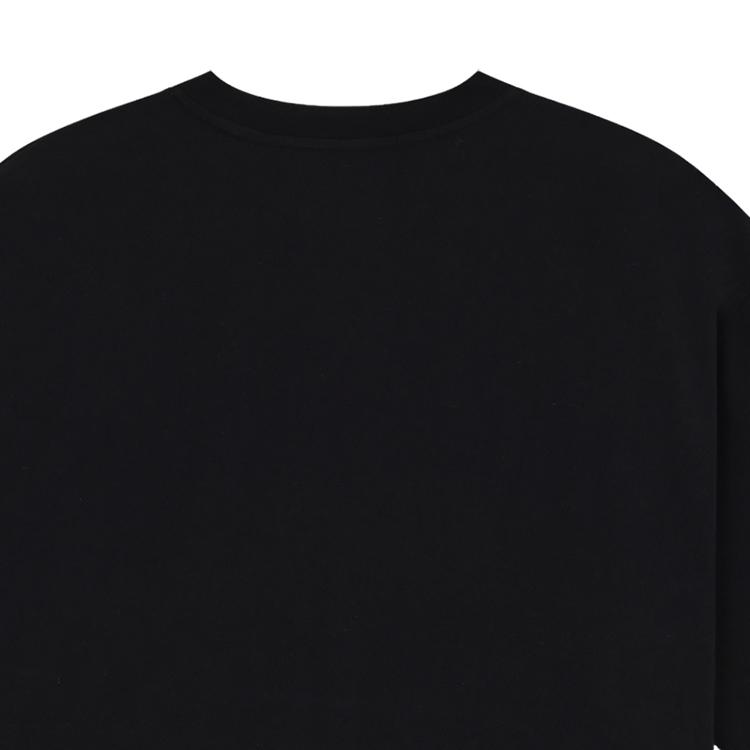 We11Done 25 Early Autumn Crystal Logo Short Sleeve T-Shirt Unisex T-Shirts Black WD-TT2-25-735-U-BK