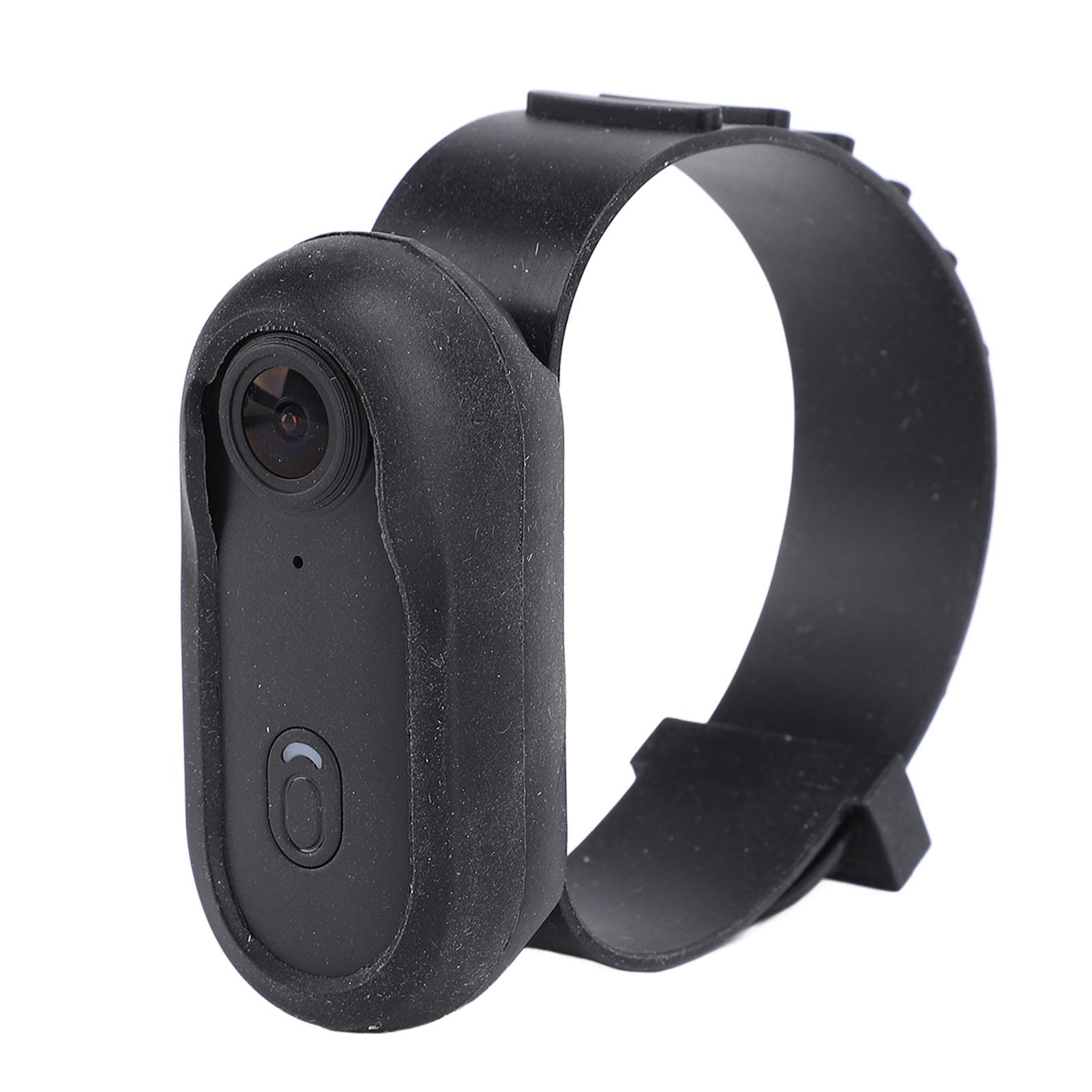 

Камера на ошейнике для домашних животных 4K 30FPS HD Беспроводная широкоугольная магнитная петля для записи, носимая, небольшого действия чёрный