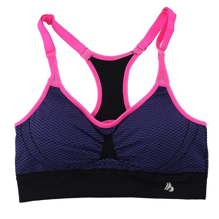 2022 Women's High-impact Sports Bra Breathable Nylon Mesh Beautiful Back Gym Bra