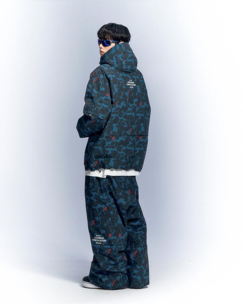 Elnaseu Hakan Pants Navy Camo